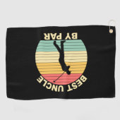 Beste Oom Door Par - Golfen Golfhanddoek (Horizontaal)
