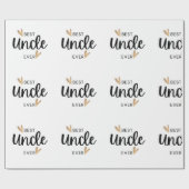 Beste oom Ever Cadeaupapier (Vlak)