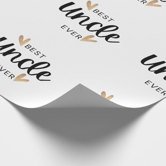 Beste oom Ever Cadeaupapier (Hoek)