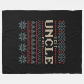 Beste oom Ever Fleece Deken (Voorkant (Horizontaal))