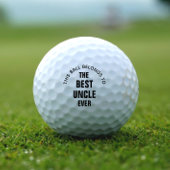 Beste oom Ever Golfballen