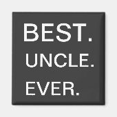 Beste oom Ever Magneet (Voorkant)