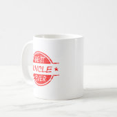 Beste oom Ever Red Koffiemok (Voorkant links)