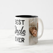 Beste oom Ever Tweekleurige Koffiemok (Voorkant rechts)