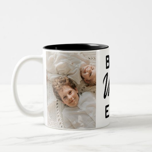 Beste oom Ever Tweekleurige Koffiemok (Links)