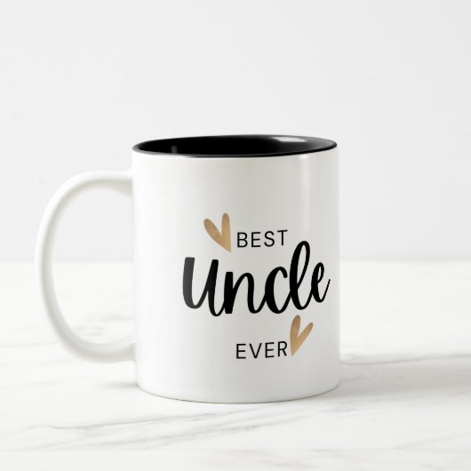 Beste oom Ever Tweekleurige Koffiemok (Links)