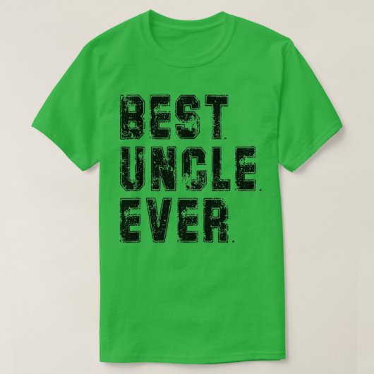 Beste oom Ever vuist boemboei T-shirt (Design voorkant)