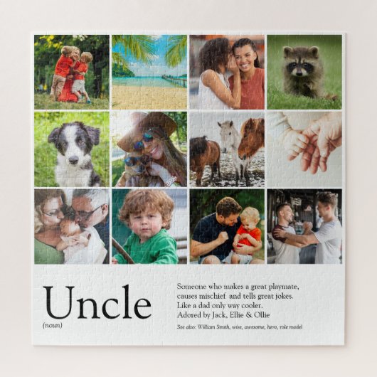 Beste Oom Funcle Definitie 12 Foto Pret Legpuzzel (Verticaal)