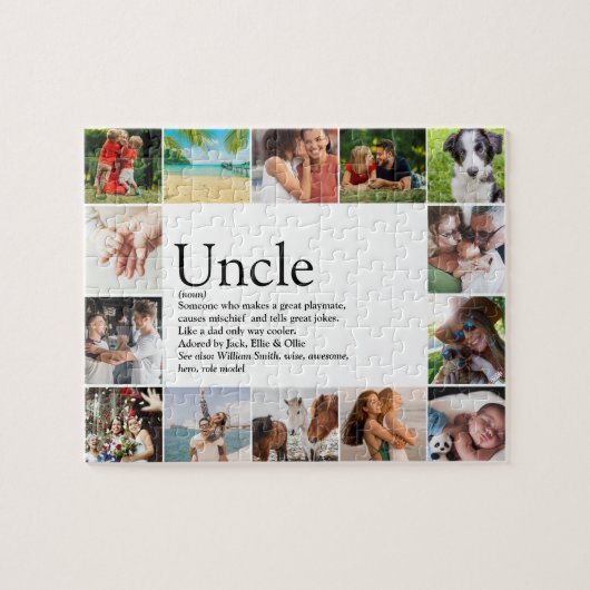 Beste Oom, Funcle Definitie 14 Foto Legpuzzel (Horizontaal)
