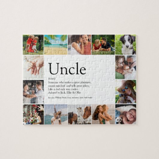 Beste Oom, Funcle Definitie 14 Foto Legpuzzel (Horizontaal)