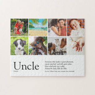 Beste Oom Funcle Definitie 6 Foto Collage Legpuzzel
