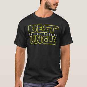 Beste Oom in het Melkwegstelsel Oom Familie T-shirt