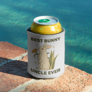 Beste Oom Konijn Ooit Familie Feest Verjaardag Cad Blikjeskoeler