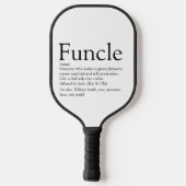 Beste Oom Modern Definitie ooit Pickleball Paddle (Achterkant)