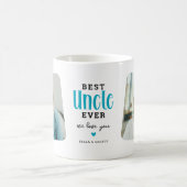 Beste Oom Ooit 2 Foto Schattige Gift Koffiemok (Center)