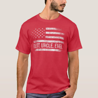 Beste Oom Ooit Amerikaanse Vlag Cadeaus Oom Vader  T-shirt