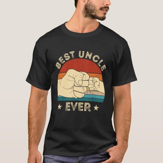 beste oom ooit bobbel grappige oom Fath T-shirt (Voorkant)