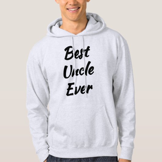Beste Oom Ooit (Cadeau voor Mijn Oom) Hoodie (Voorkant)