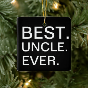 Beste Oom Ooit Keramisch Ornament