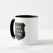 Beste oom ooit koffie-mok met citaat mok (Voorkant links)