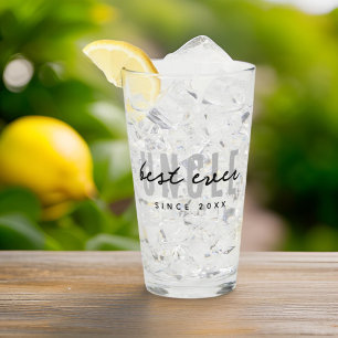 Beste Oom Ooit Modern Elegant Eenvoudige Vaderdag Glas