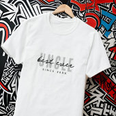 Beste Oom Ooit Modern Elegant Eenvoudige Vaderdag T-shirt