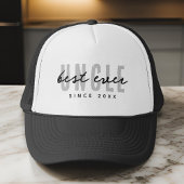 Beste Oom Ooit Modern Elegant Eenvoudige Vaderdag Trucker Pet