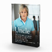 Beste Oom ooit Modern Leuke Koele Fotoblokken (Rechts)