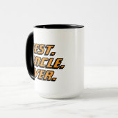 Beste Oom Ooit Modern Racen Mok (Voorkant links)