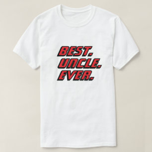 Beste Oom Ooit Modern Racen T-shirt