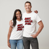 Beste Oom Ooit Modern Racen T-shirt (Unisex)
