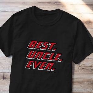 Beste Oom Ooit Modern Racen T-shirt