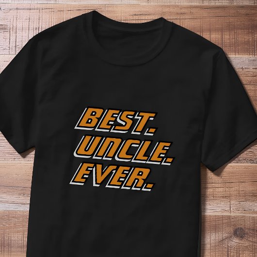 Beste Oom Ooit Modern Racen T-shirt