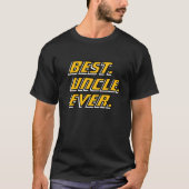 Beste Oom Ooit Modern Racen T-shirt (Voorkant)