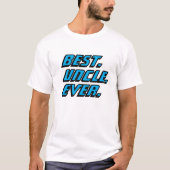 Beste Oom Ooit Modern Racen T-shirt (Voorkant)