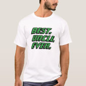 Beste Oom Ooit Moderne Racing T-shirt (Voorkant)