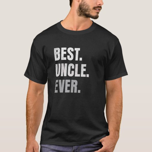Beste Oom Ooit Oom van de Mens T-shirt (Voorkant)