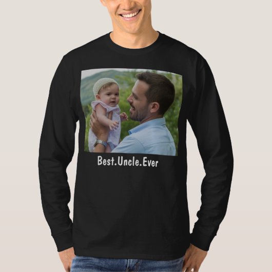 Beste oom ooit op maat t-shirt (Voorkant)