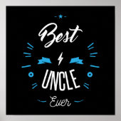 Beste oom ooit poster (Voorkant)