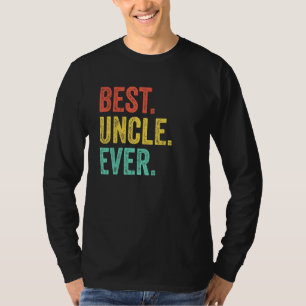  beste oom ooit retro vader vader vader t-shirt