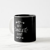 Beste Oom Ooit Tweekleurige Koffiemok (Voorkant links)