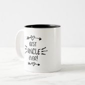 Beste Oom Ooit Tweekleurige Koffiemok (Voorkant links)