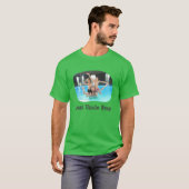 Beste oom ooit uploadt je horizontale foto t-shirt (Voorkant volledig)