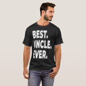 Beste oom ooit voor oom t-shirt (Voorkant volledig)