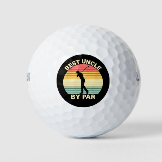 Beste oom op basis van par - Golfing Golfballen (Voorkant)
