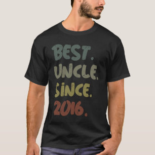 Beste oom sinds 2016 Beste oom ooit voor oom Un T-shirt