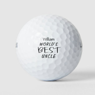 Beste Oom van de Wereld Golfballen