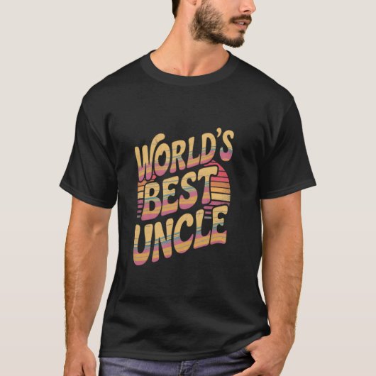 Beste Oom van de Wereld T-shirt (Voorkant)