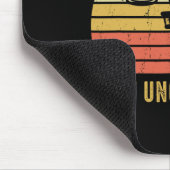 Beste oom van Par Funny Disc Golf Gift voor mannen Muismat (Hoek)