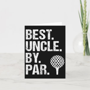 Beste Oom van Par Golf Uncle Beste Oom ooit Vader Kaart